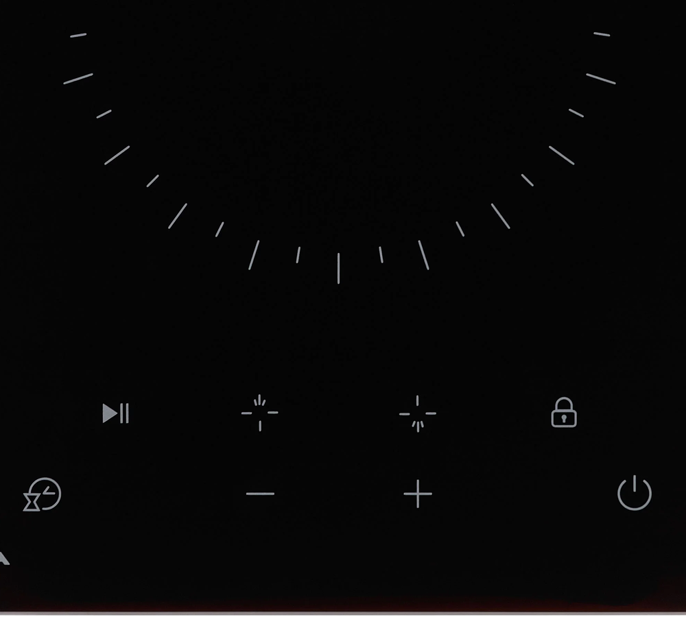 Детальное фото товара: Krona ZAUBER 30 BL TK стеклокерамическая поверхность