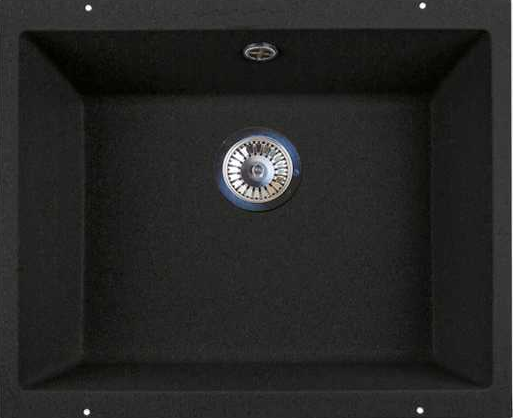 LAVA U.1 BASALT, мойка, гранит, черный Фото товара: LAVA U.1 BASALT, мойка, гранит, черный