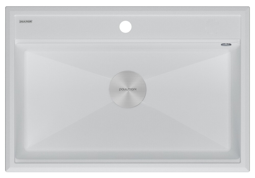 Фото товара: Paulmark STEPIA 80, мойка, гранит, белый
