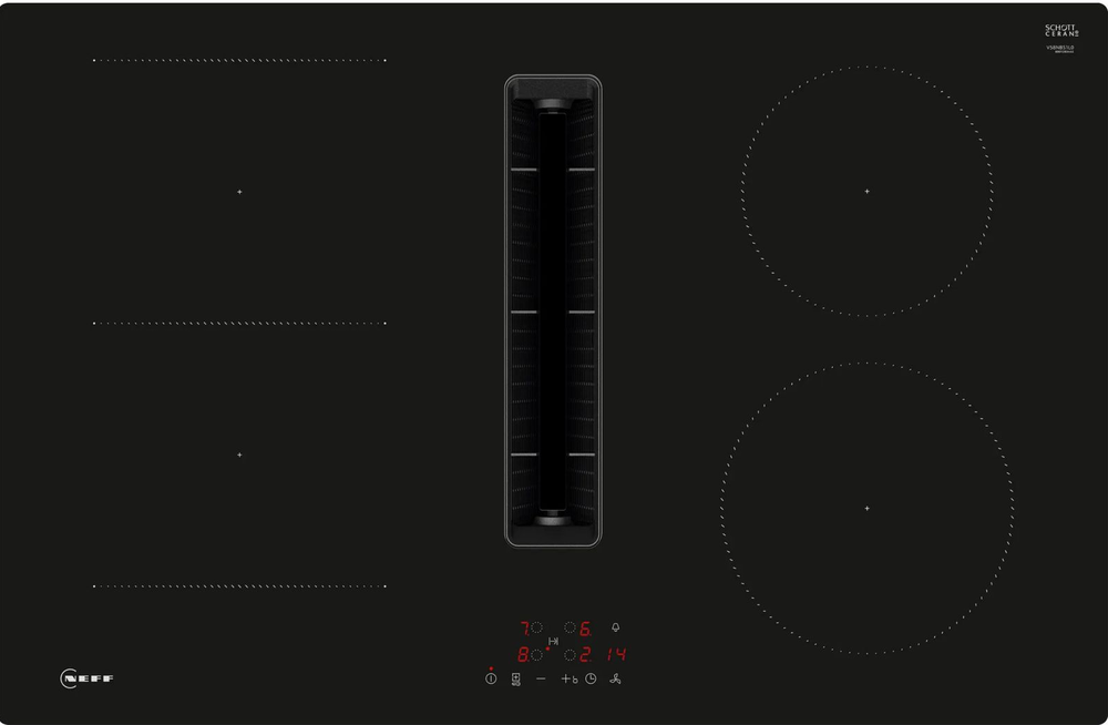 Фото товара: NEFF V58NBS1L0 индукционная поверхность