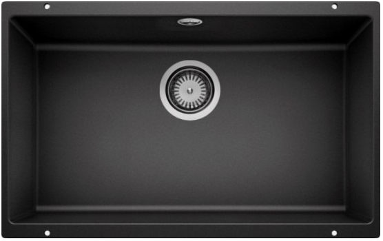 Фото товара: Blanco Rotan 700-U, мойка, гранит, черный