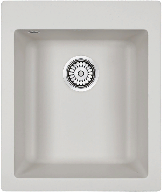 Детальное фото товара: Paulmark KANTE 40, мойка, гранит, белый