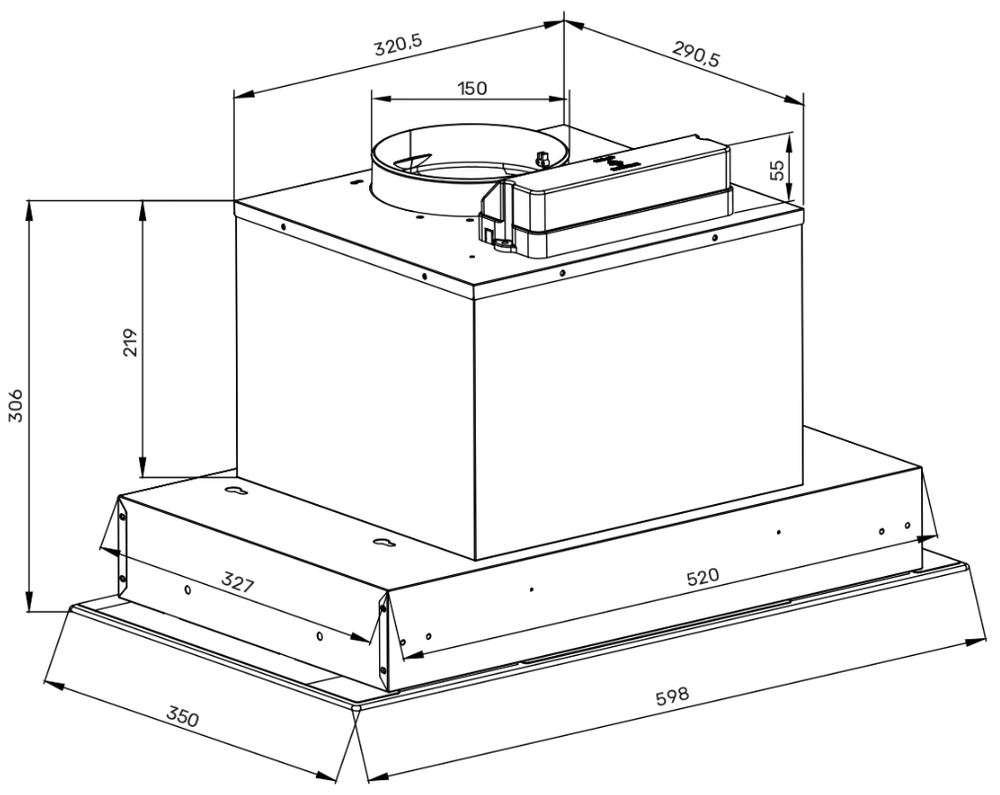 Детальное фото товара: Kuppersberg INFLAT 60 W