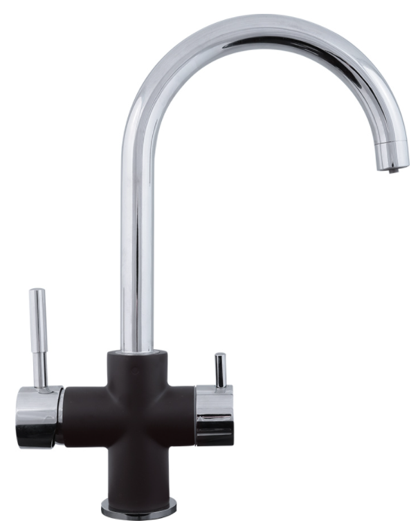 Фото товара: Zigmund & Shtain ZS 1800, смеситель, черный базальт