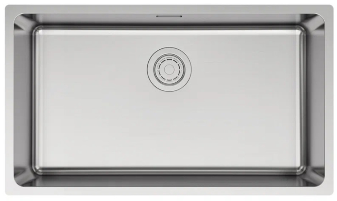 Детальное фото товара: Paulmark YUNI 76 UNI, мойка, нержавеющая сталь, вороненая сталь