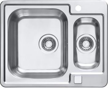 Фото товара: ALVEUS LINE MAXIM 50 SAT 90, мойка, нерж.сталь (с сифоном 1127257)