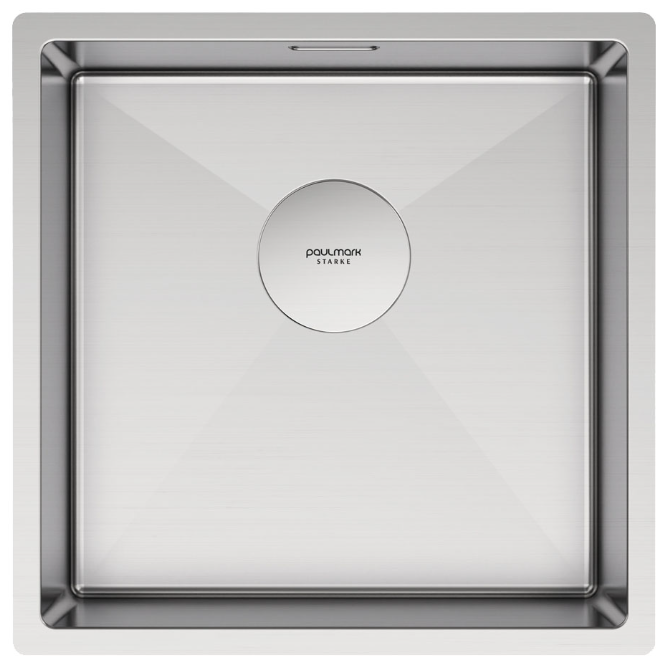 Фото товара: Paulmark NEXT 44 UNI, мойка, нержавеющая сталь брашированная