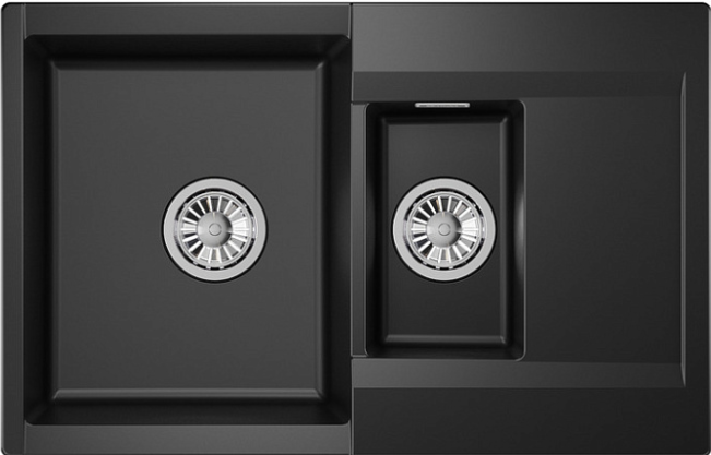 GRANULA ES-7808 мойка, гранит, турмалин Детальное фото товара: GRANULA ES-7808 мойка, гранит, турмалин