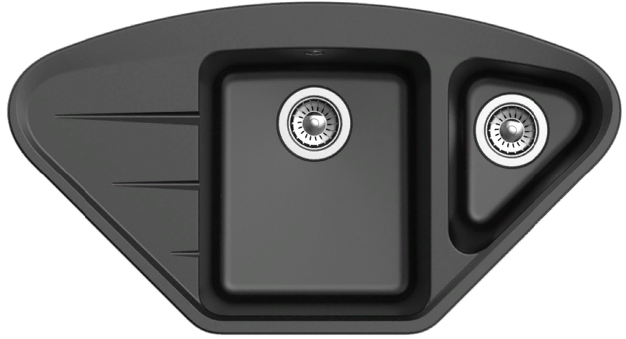 Фото товара: Ewigstein Wink W- 80KF, мойка, гранит, черный