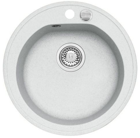 Фото товара: ALVEUS NIAGARA 10 GRANITAL ARCTIC-G11, мойка, гранит, белый (с сифоном 1105296)