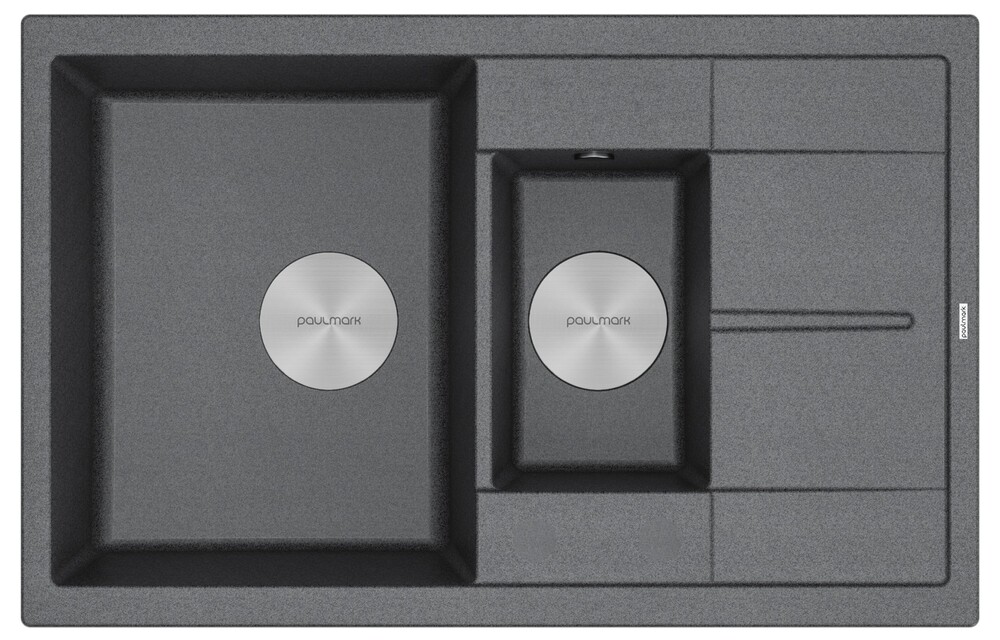 Фото товара: Paulmark FLUGEN 60/1,5, мойка, гранит, графит