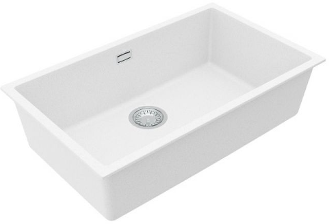 Детальное фото товара: ALVEUS OMNI 40 GRANITAL ARCTIC-G11, мойка, гранит, белый (в комплекте с сифоном 1145083)