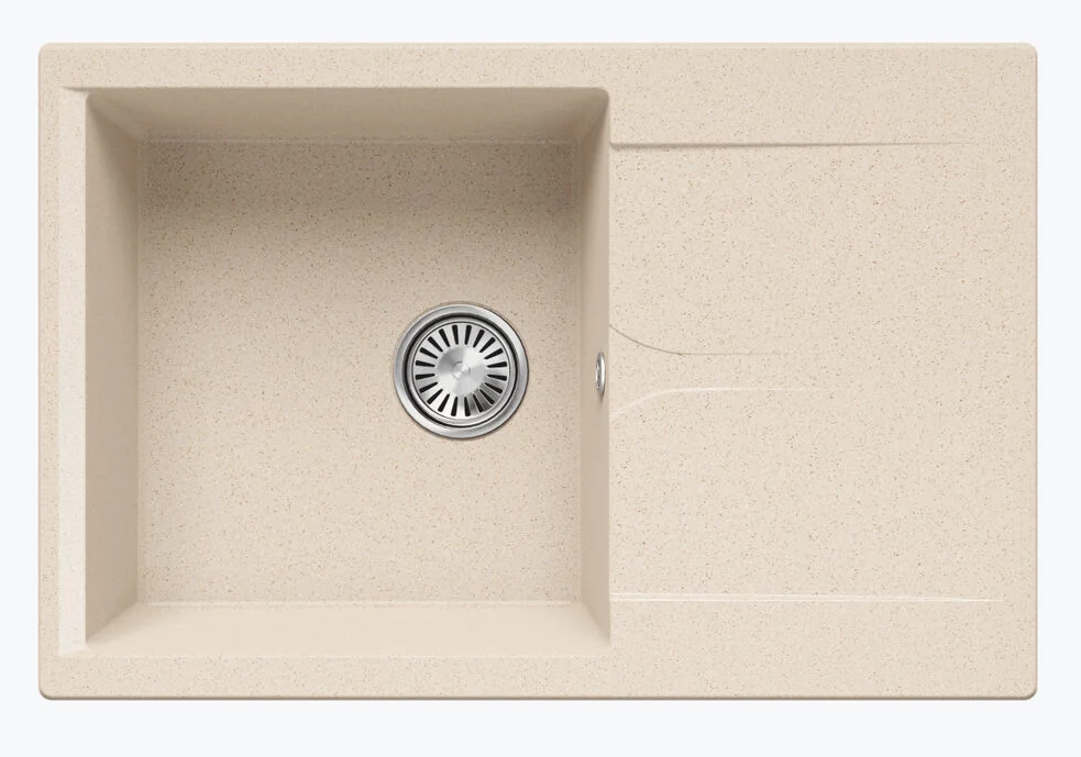 Фото товара: Polygran GALS-760, мойка, мрамор, кремовый 327