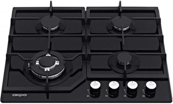 AKPO PGA 604 FGC BL Детальное фото товара: AKPO PGA 604 FGC BL газовая поверхность