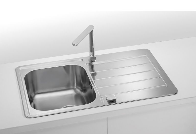 Детальное фото товара: ALVEUS LINE MAXIM 80 SAT-90, мойка, нержавеющая сталь (в компл.с сифон 1127251)