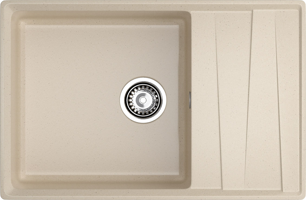 Фото товара: GranFest LEVEL GF-LV-760L, мойка, мрамор, кашемир