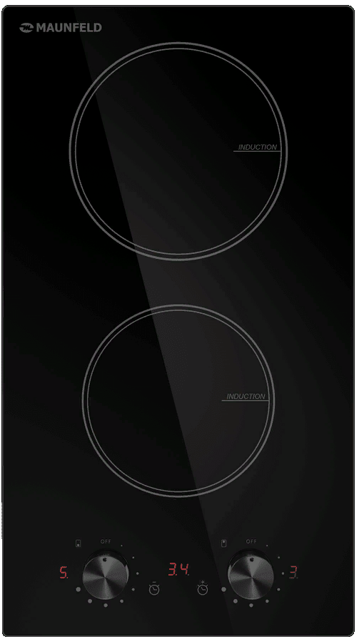 Фото товара: Maunfeld CVI292MBK2 индукционная поверхность