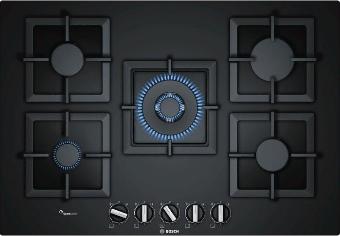 Фото товара: Bosch PPQ7A6B20 газовая поверхность