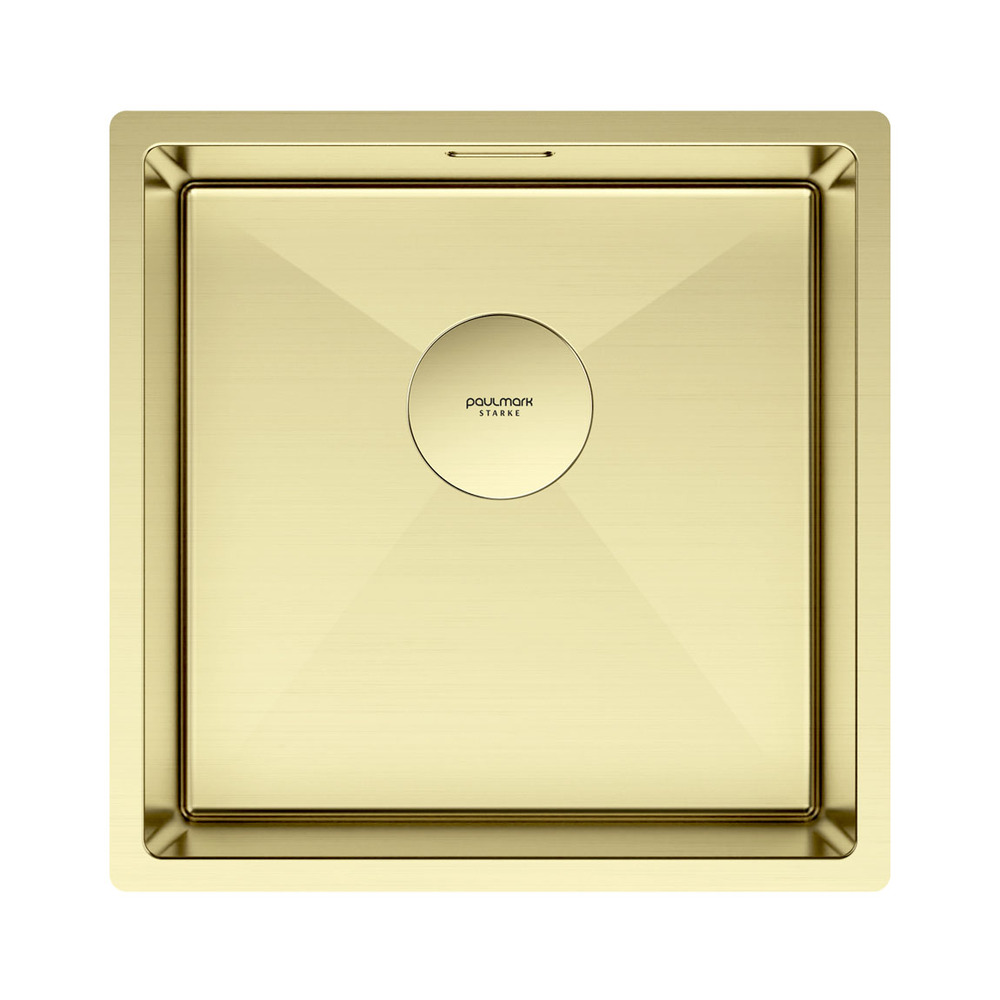 Детальное фото товара: Paulmark NEXT 44 UNI, мойка, нержавеющая сталь, светлое золото