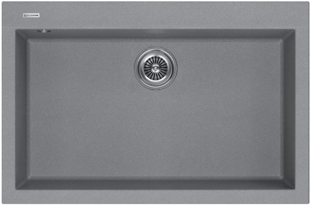 Фото товара: KUCHENSTERN OBEN 80, мойка, гранит, титан