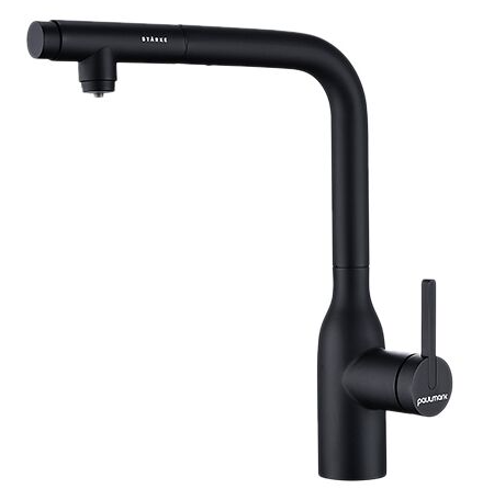 Фото товара: Paulmark VIPER, смеситель, антрацит   