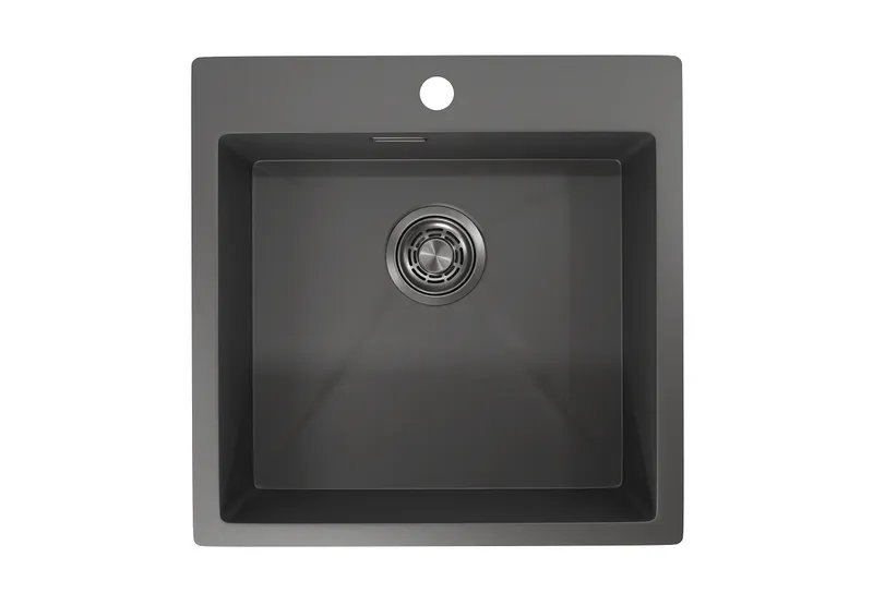 Фото товара: GRANULA 5151 мойка, нержавеющая сталь, графит матовый