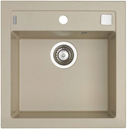 ALVEUS FORMIC 20 GRANITAL+ PEBBLE-G02M, мойка, гранит, светло-бежевый (в компл. с сифоном 1127749) Фото товара: ALVEUS FORMIC 20 GRANITAL+ PEBBLE-G02M, мойка, гранит, светло-бежевый (в компл. с сифоном 1127749)