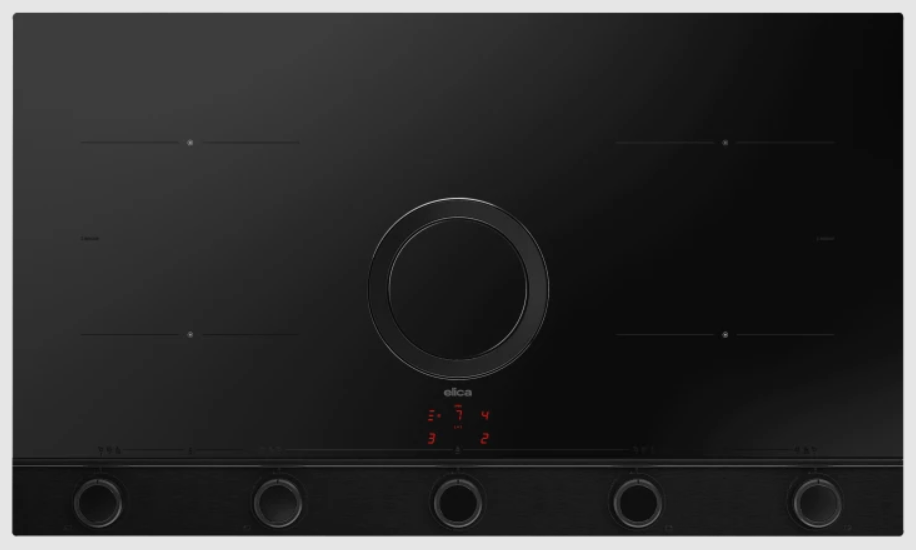 Фото товара: ELICA NIKOLATESLA UNPLUGGED RAW BR/A/90 индукционная поверхность