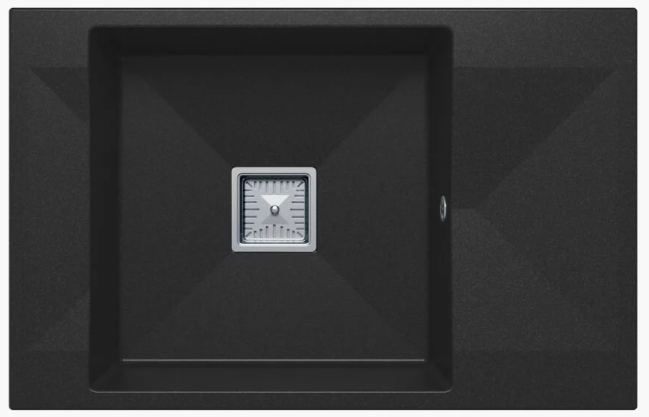 Фото товара: Tolero BLADE 780, мойка, гранит, уголь