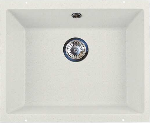 LAVA U.1 LATTE, мойка, гранит, белый Фото товара: LAVA U.1 LATTE, мойка, гранит, белый