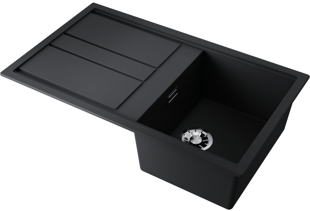 Детальное фото товара: Omoikiri Kitagawa 86-GB, мойка, керамика, графит