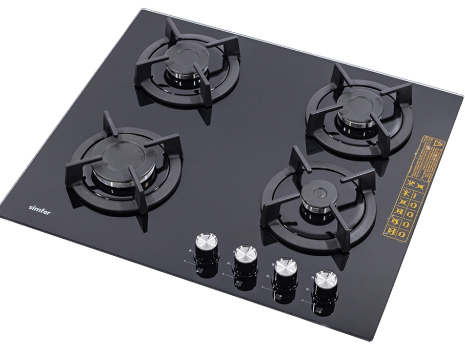 SIMFER H60N40B416 Детальное фото товара: SIMFER H60N40B416 газовая поверхность