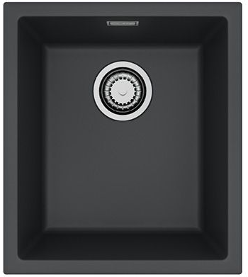 Фото товара: ALVEUS OMNI 10 GRANITAL DEEP BLACK-G90, мойка, гранит, темно-черный (в комплекте с сифоном 1145083)