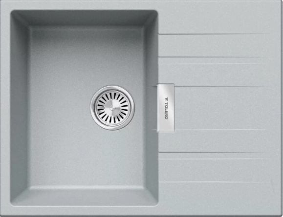 Фото товара: Tolero Loft TL-650, мойка, гранит, платина