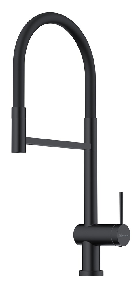 Фото товара: Omoikiri Kanto-2 Plus-SB GB-BL, смеситель, латунь, графит/черный