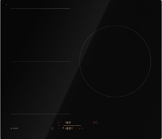 ASKO HI5632FBG1 Детальное фото товара: ASKO HI5632FBG1 индукционная поверхность
