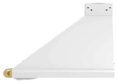 Elikor Сатурн 60П-180-В1Л белый/бел/зол. Детальное фото товара: Elikor Сатурн 60П-180-В1Л белый/бел/зол.