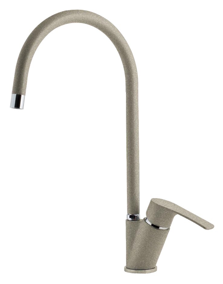 Фото товара: GranFest 5023, смеситель, мрамор, топаз