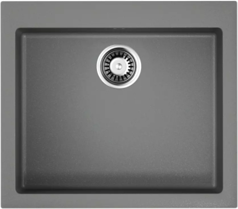 Фото товара: Omoikiri Bosen 57-GR, мойка, гранит, leningrad grey