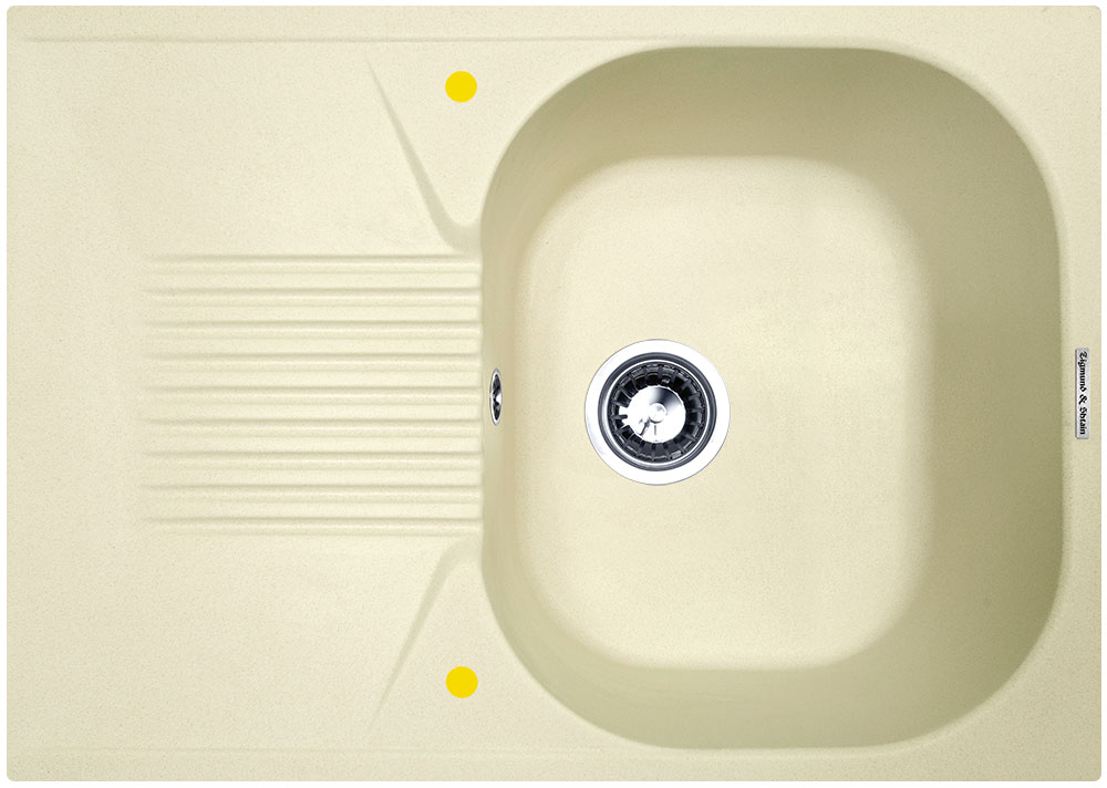 Фото товара: Zigmund & Shtain KLASSISCH 695, мойка, молодое шампанское 