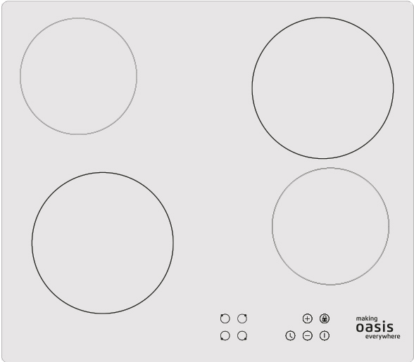 Фото товара: making Oasis everywhere P-SWS стеклокерамическая поверхность