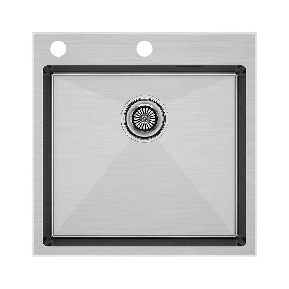 Фото товара: Paulmark KRONER-EDGE 51, мойка, нержавеющая сталь, брашированная сталь