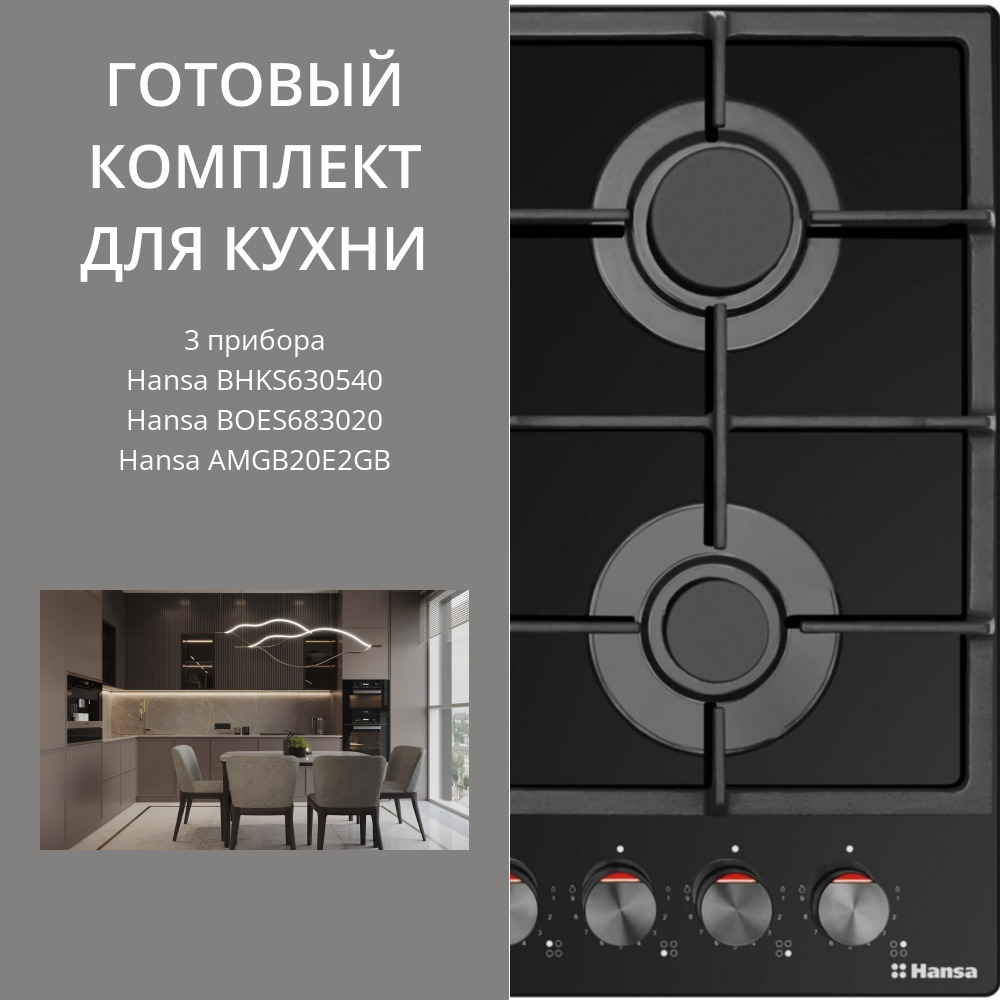 Фото товара: HANSA BHKS630540 + BOES683020 + AMGB20E2GB