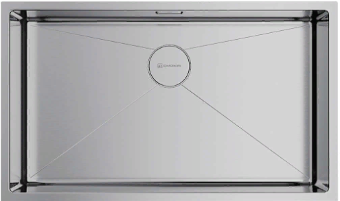 Фото товара: Omoikiri Taki 74-U/IF-IN, мойка, нержавеющая сталь