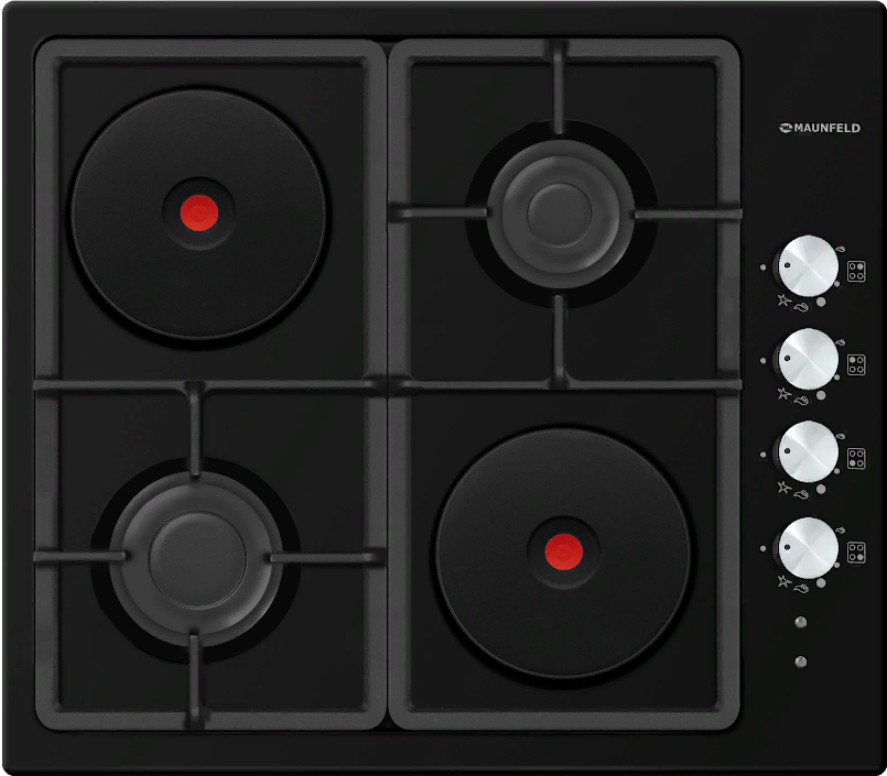 Фото товара: Maunfeld EEHE.64.5EB/KG комбинированная поверхность