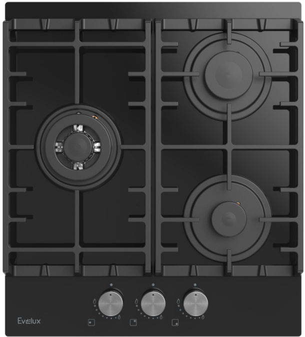 Детальное фото товара: Evelux HEG 450 BG газовая поверхность