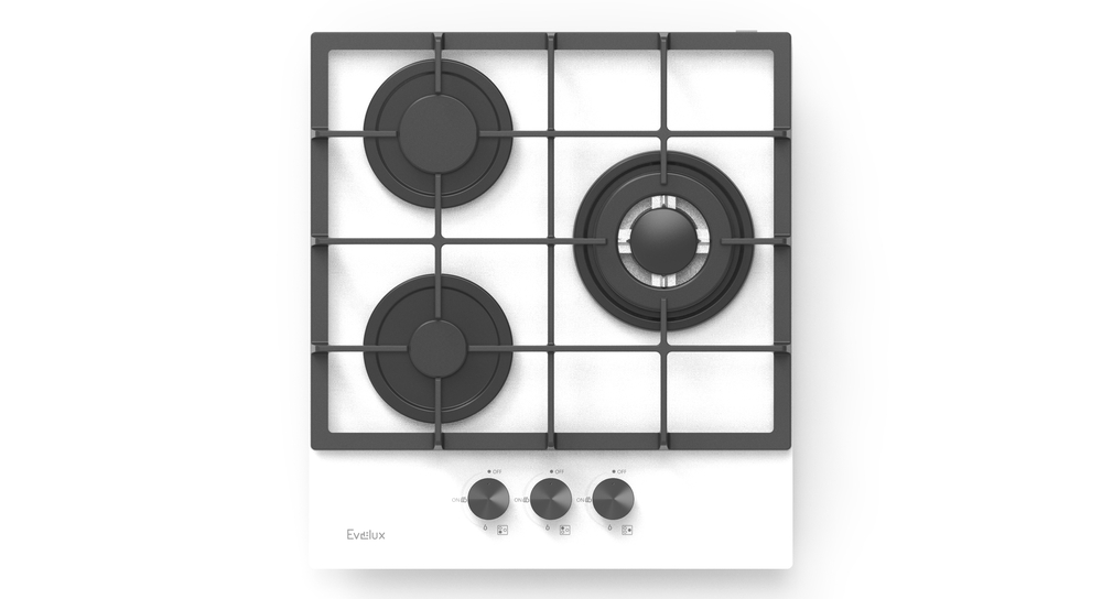 Фото товара: Evelux HEG 425 WG газовая поверхность