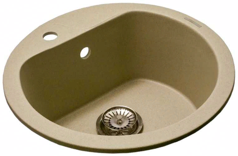 LAVA R.3 DUNE, мойка, гранит, светлый беж Детальное фото товара: LAVA R.3 DUNE, мойка, гранит, светлый беж