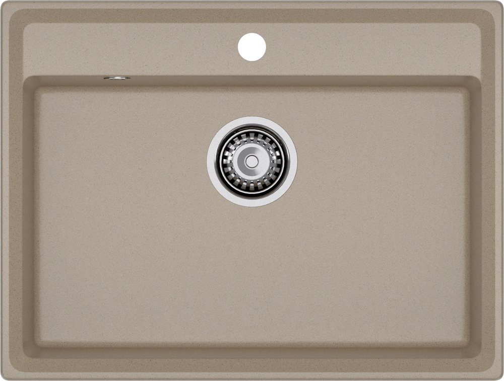 Фото товара: GranFest LEVEL GF-LV-660, мойка, мрамор, песочный