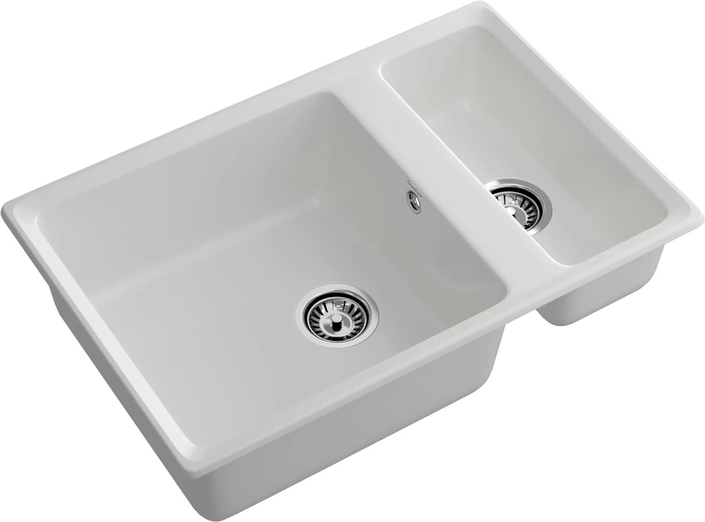 Детальное фото товара: GranFest LEVEL GF-LV-760K, мойка, мрамор, иней